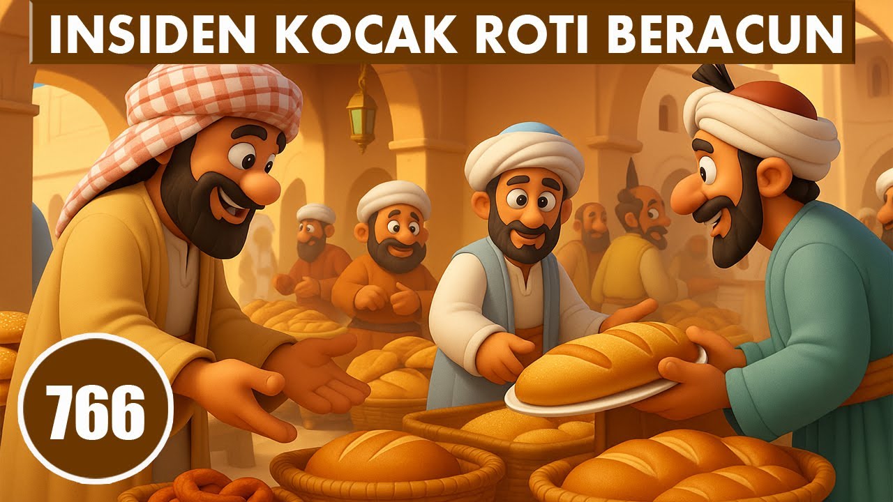 ABU NAWAS DAN INSIDEN KOCAK ROTI BERACUN YANG BIKIN HEBOH - HUMOR SUFI