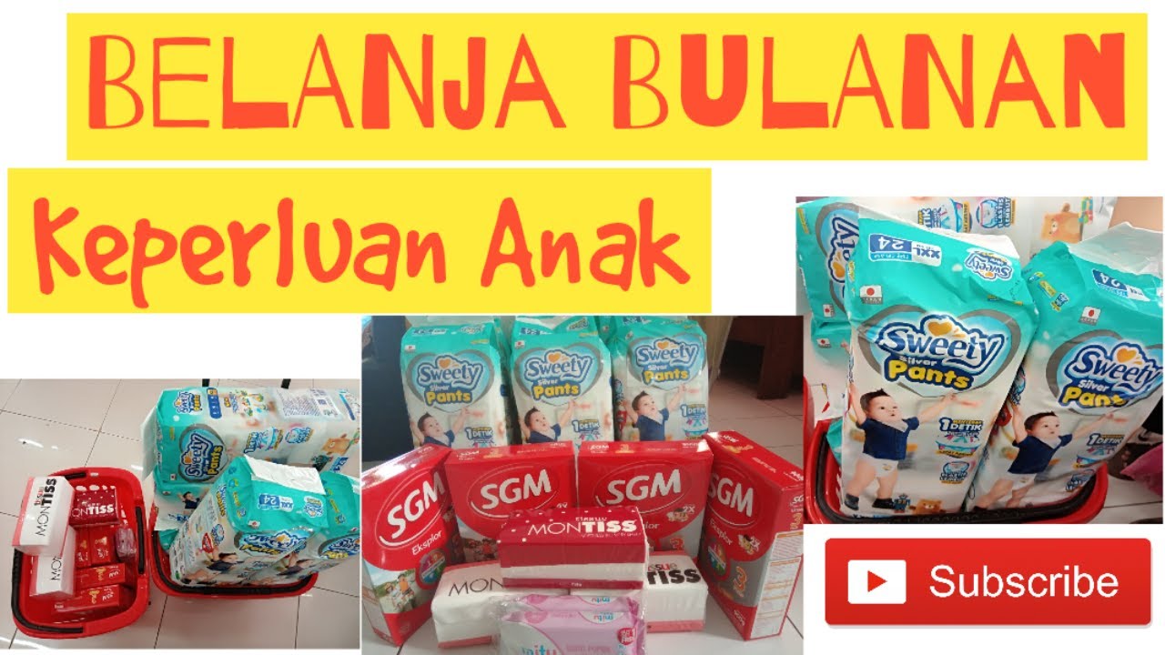  Belanja  Bulanan Keperluan Anak Promo Belanja  Bulanan 