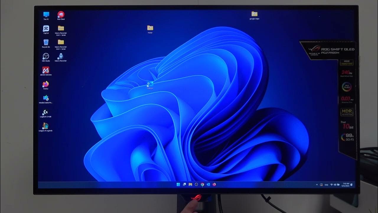 how-to-adjust-brightness-on-asus-rog-swift-pg27aqdm-youtube