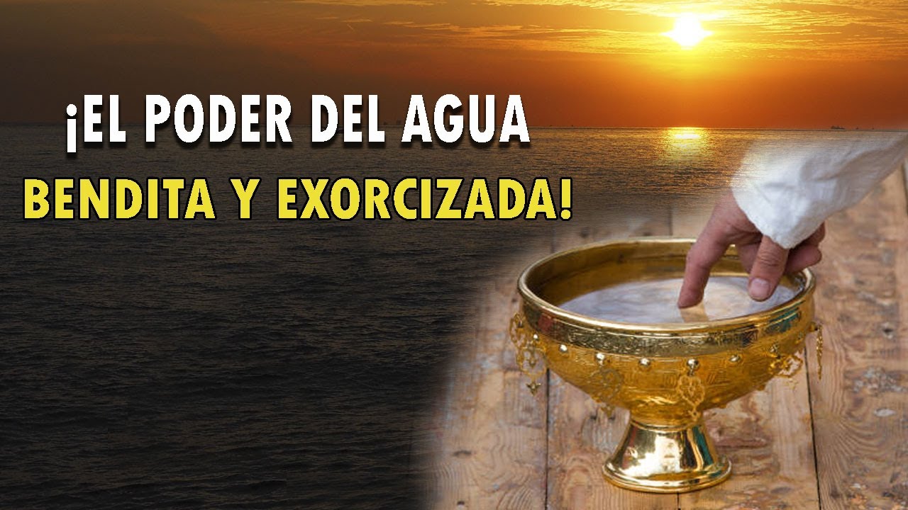 ¡EL PODER DEL AGUA BENDITA Y EXORCIZADA! - YouTube