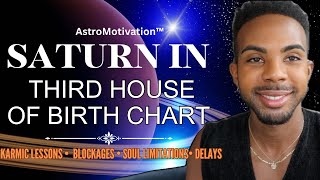 Saturn Return in 3rd House (Gemini) : Lessons in Communication & Conflicts with Siblings!