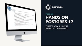 Famous Webinar Recording: Hands on Postgres 17: What's New & How It Impacts Performance Net Worth
