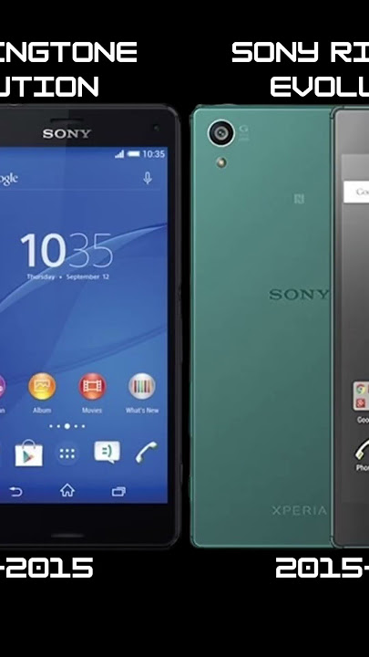 Sony Ringtone Evolution #shorts #sony #xperia #ericsson #mobilephoneringtone