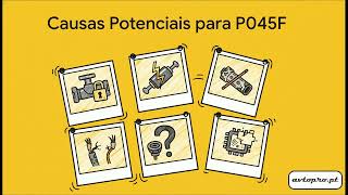 P045F - Válvula EGR Travada Fechada: Como Resolver
