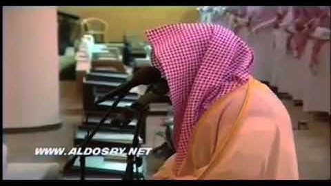 سورة الذاريات بصوت الشيخ ياسر الدوسري 1429 هجري 😭😭 تراويح رمضان