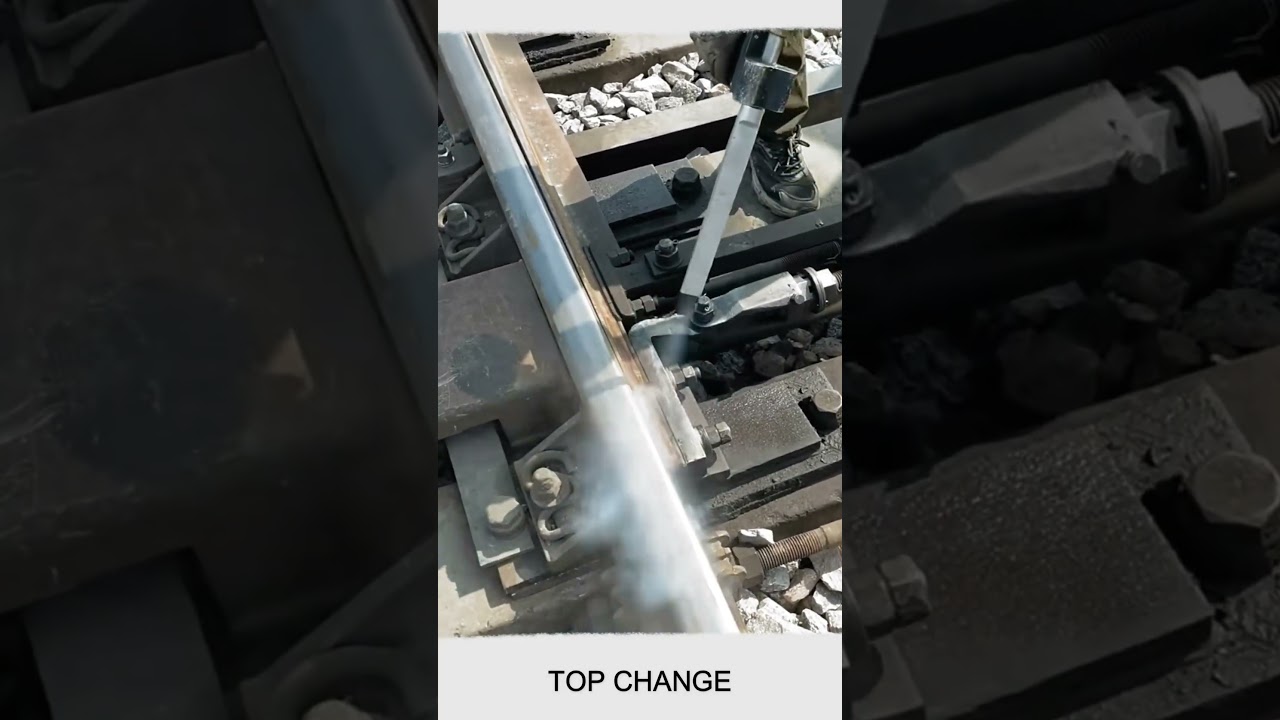 Dry Ice Cleaning of Railway Turnouts! ! 