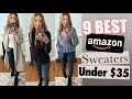 9 BEST Amazon Sweaters Under $35!