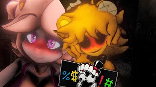 GOLDEN FRENNI EN FNAF ARCADE MODE