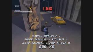 Tony Hawks Pro Skater 2 Ps1Pc New York 100% Walkthrough Hd