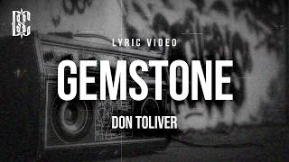 Don Toliver - Gemstone | Lyrics