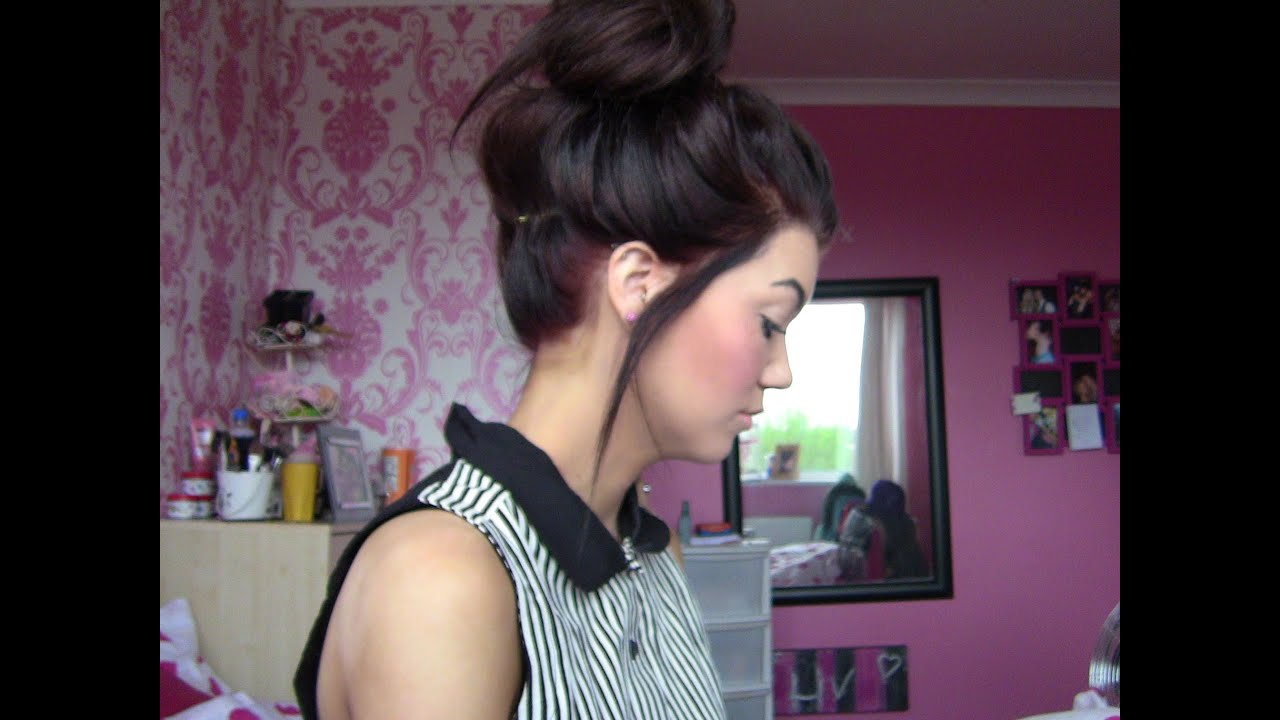 Hair Tutorial My Everyday Messy Bun Youtube