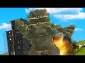 OB & I Became GODZILLA MONSTERS and Destroyed Cities! - Test Tube Titans Multiplayer