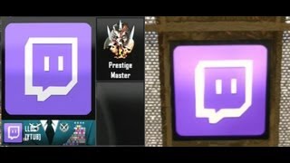 COD Black Ops 2: Tutorial Emblem how to make the Twitch App  (commentary)