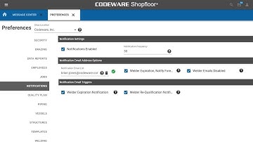 Welder Continuity Alerts in Shopfloor