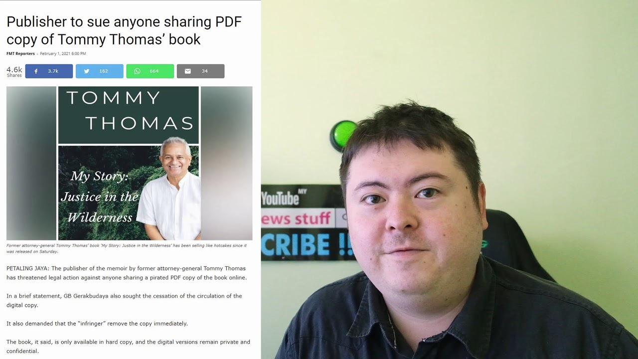 Tommy Thomas Viral Ebook Delete It Youtube