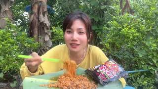 Eating noodles Korea spicy food spicy noodles mukbang ratha eatingnoodles