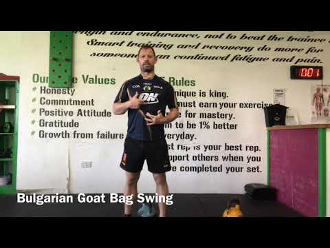 Bulgarian Goat Bag Swing