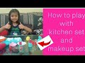 Playtime FUN with Kitchen and Makeup Toys!#kidsvideo #kidsvlogging #kidsvlog #Rachitgarvivlogs