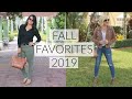 Fall Fashion Favorites 2019