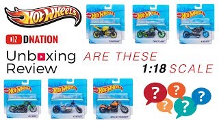 Unboxing Hot wheels Bikes | The Entire Collection - Are these 1:18 scale? (Must Watch) screenshot 3