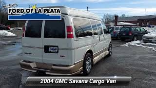 Used 2004 GMC Savana Cargo Van YF7 Upfitter, La Plata, MD 00FS785C
