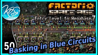 ep 50 Farming Circuits on Gleba - Factorio Entry Level to Megabase 7 (Space Age DLC)