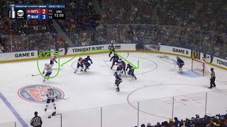 O Zone Faceoff Goal “D Down (Wall)” | Goal | #stanleycupplayoffs 
