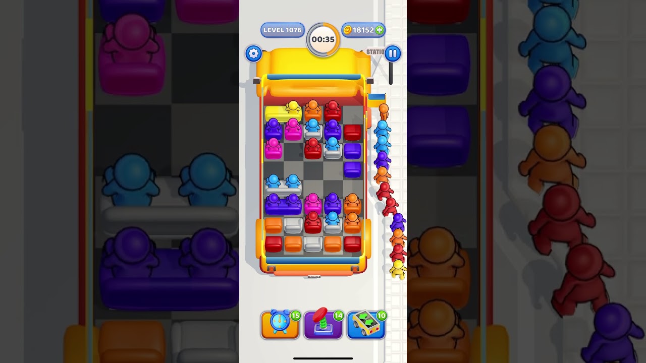 Seat Away (Level 1076) 🟢 No boosters