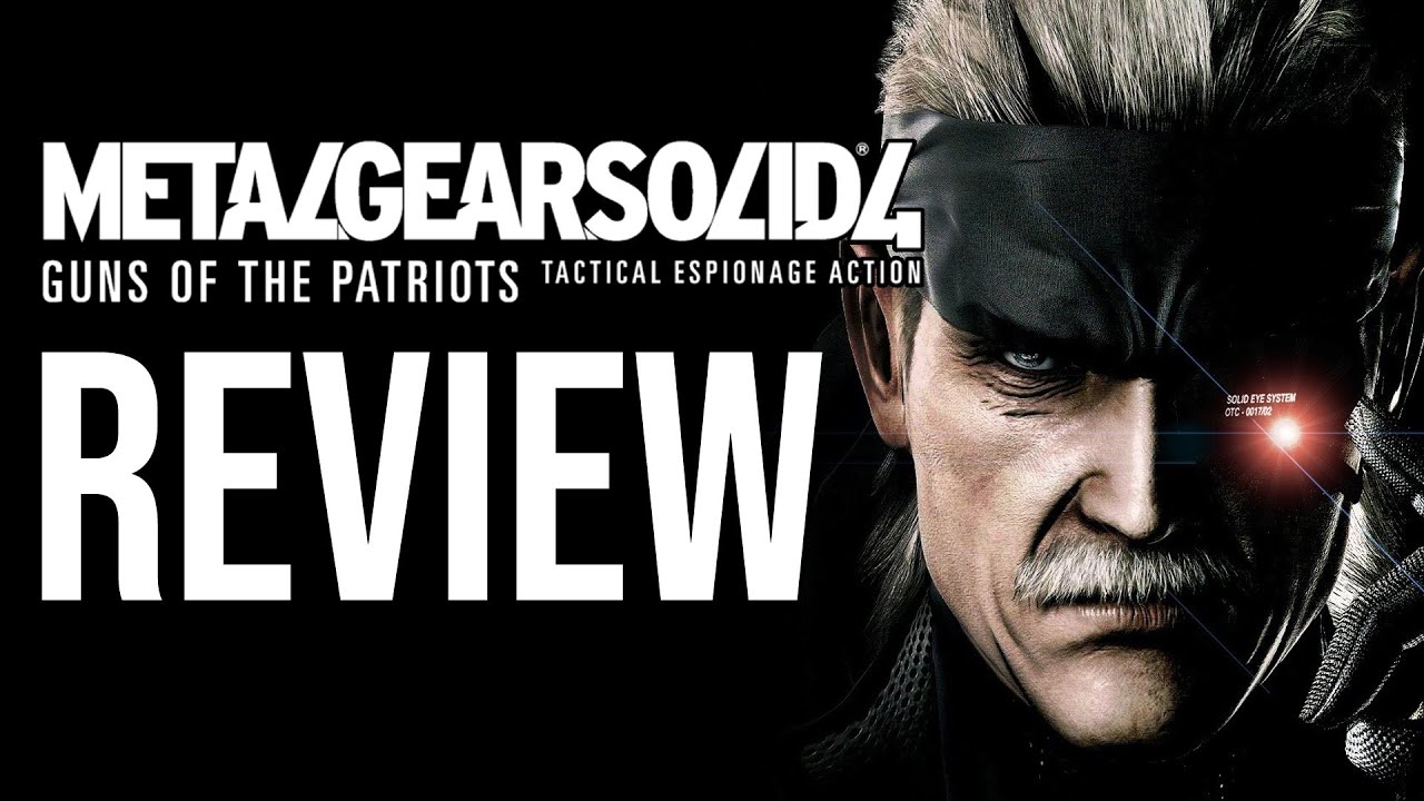 Metal Gear Solid 4 Guns of the Patriots Review (Video Game Video Review)