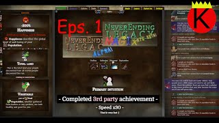 Starting Off on the Wrong Foot | Modded NeverEnding Legacy Eps 1