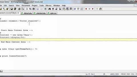 Concrete5 - Custom Themes (Part 1)