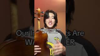 Orchestra kid ROASTS band kids for 60 seconds straight 🎻