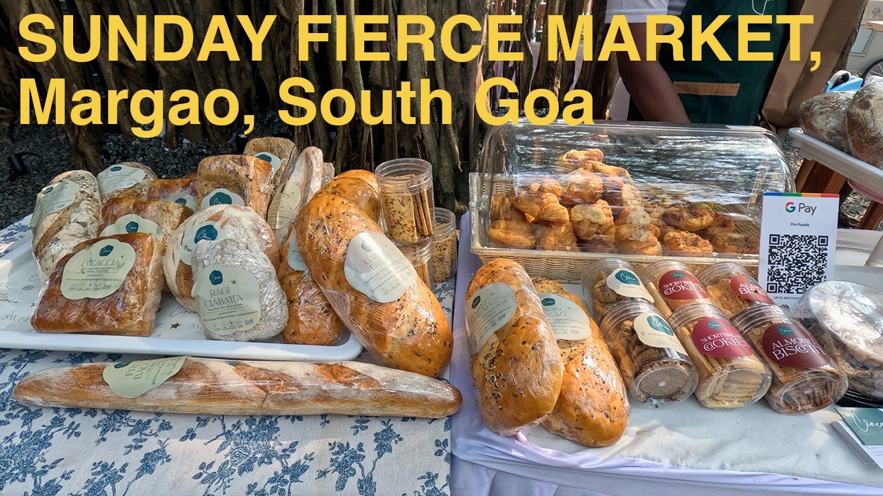 Fierce Markets Sunday food market, Margao, South Goa, Feb 2026