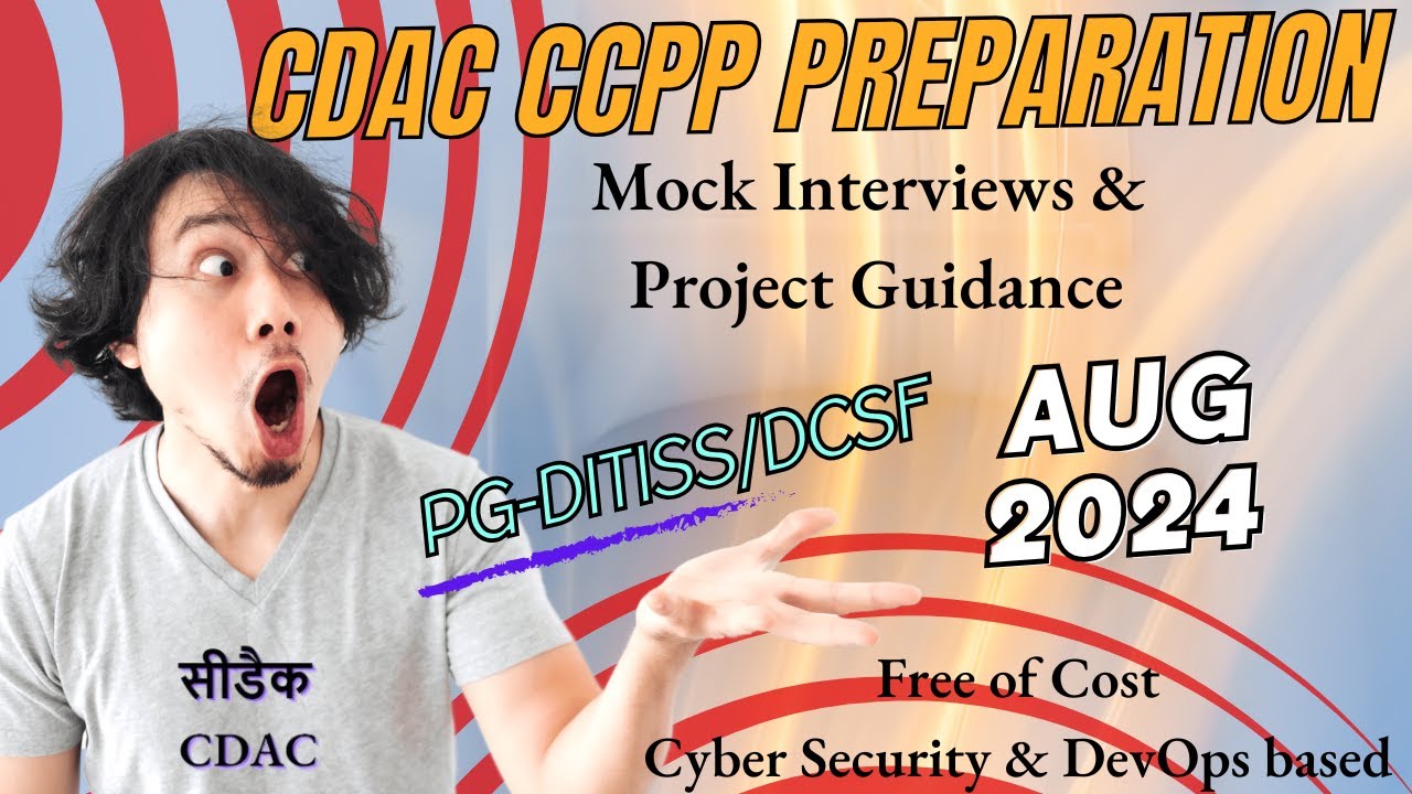 Ccpp Jobs Interview CDAC CCPP Preparation | Mock interviews & Project Guidance | August 24 ...