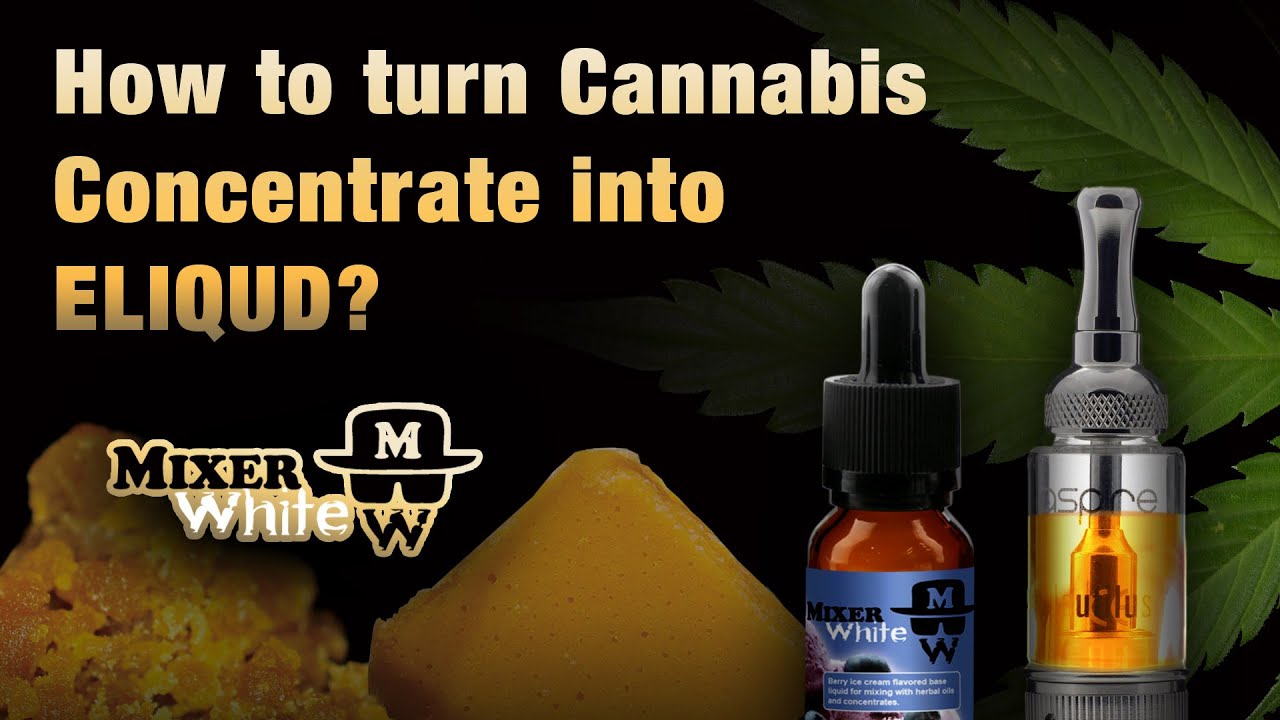 MixerWhite: Turn Cannabis Concentrate into eJuice - water bath