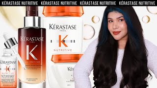 🧡 NOVA KÉRASTASE NUTRITIVE: +85% Nutrição intensa e brilho para cabelos secos e ressecados