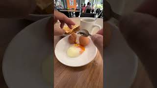 Good morning, let's enjoy breakfast together. Singapore Food #egg