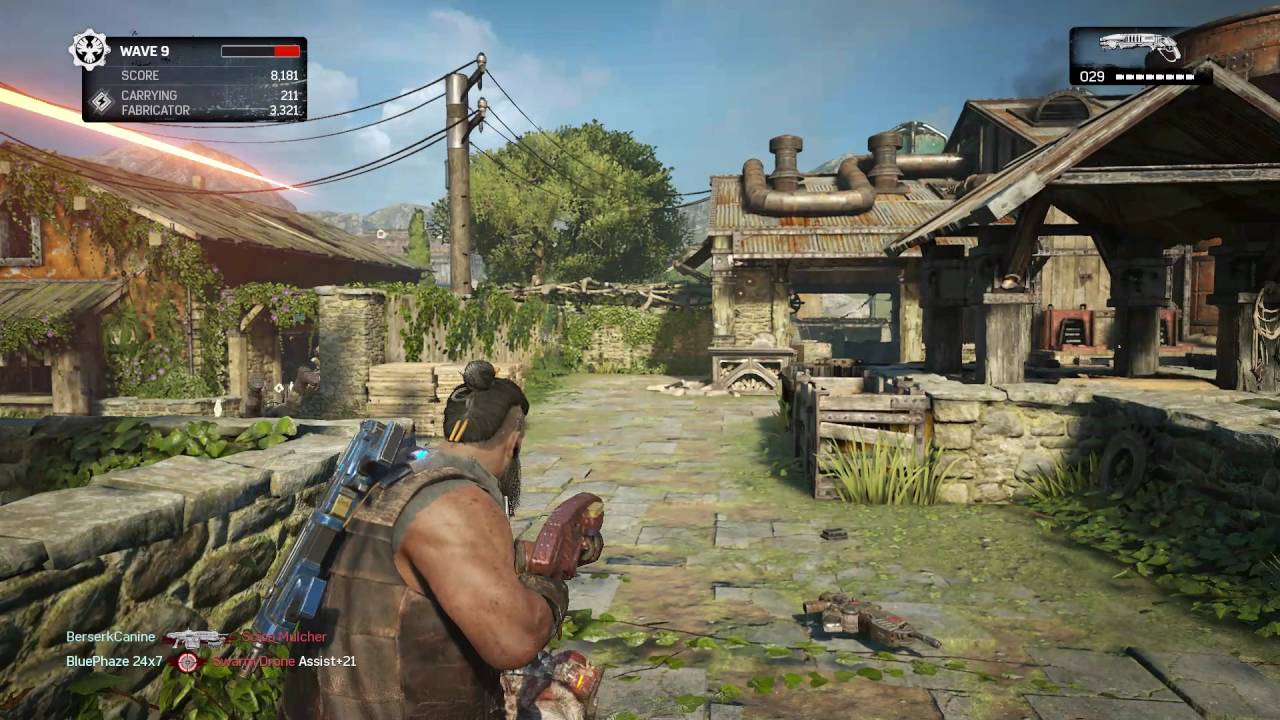 Gears of War 4 - Horde Mode - DC Shmoodle plays with BluePhaze Gaming