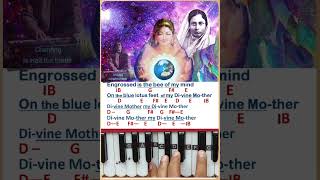 Blue Lotus Feet - Yogananda Cosmic Chanting divine mother  harmonium notation lotusfeet