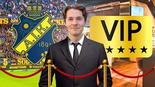 Jag testade AIK VIP PLATSER! | ALLSVENSKAN 2024