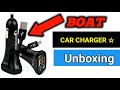 boat charging mobiles in car 3.0 unboxing and review in kannada 2021