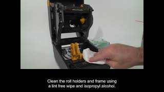 ZD421 - How to Clean the Printer ZD421 - How to Clean the Printer