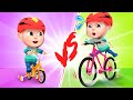 Big and Small Song | Baby Learn Opposites | Safety rules for kids | More Rosoo Nursery Rhymes