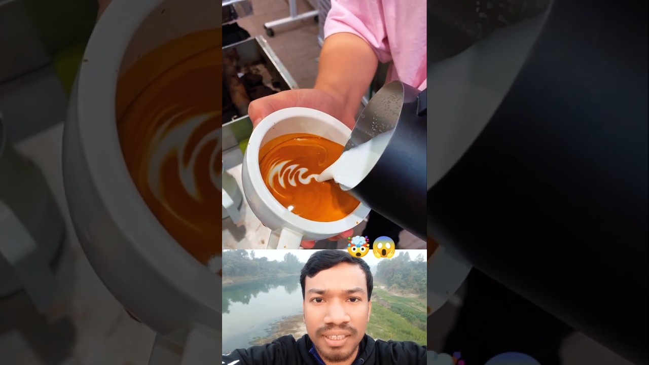 Hotel Job Training Test: Stunning Latte Art by Hand