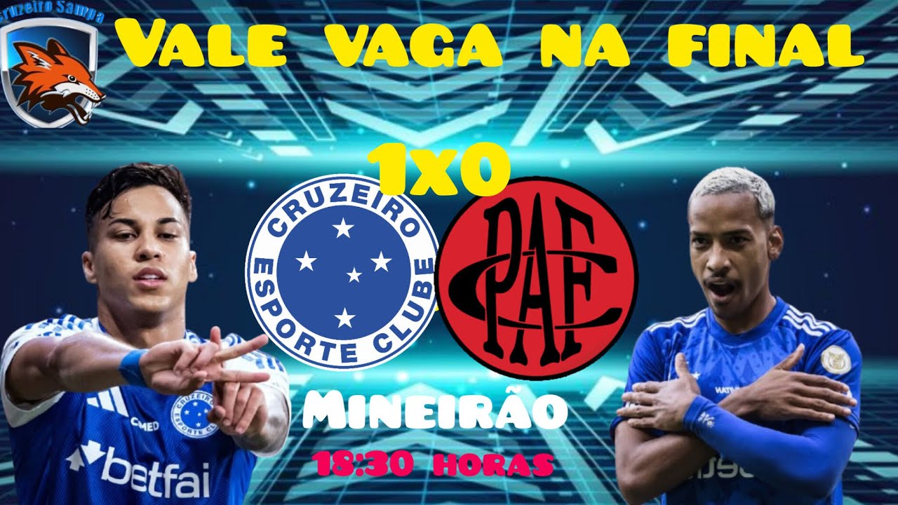 🔴 CRUZEIRO X POUSO ALEGRE/ VALE VAGA NA FINAL!