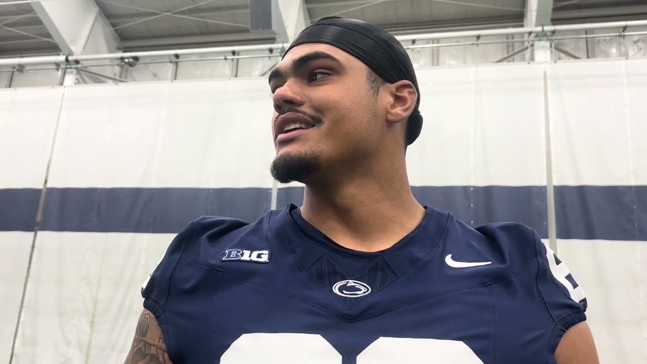 Penn State LT Drew Shelton on Going Against Abdul Carter, More 8/2/25 | Exclusive | NSN