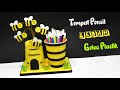 Ide Kreatif Tempat Pensil Lebah dari Gelas Plastik Bekas Sekali Pakai | Waste material Pen holder