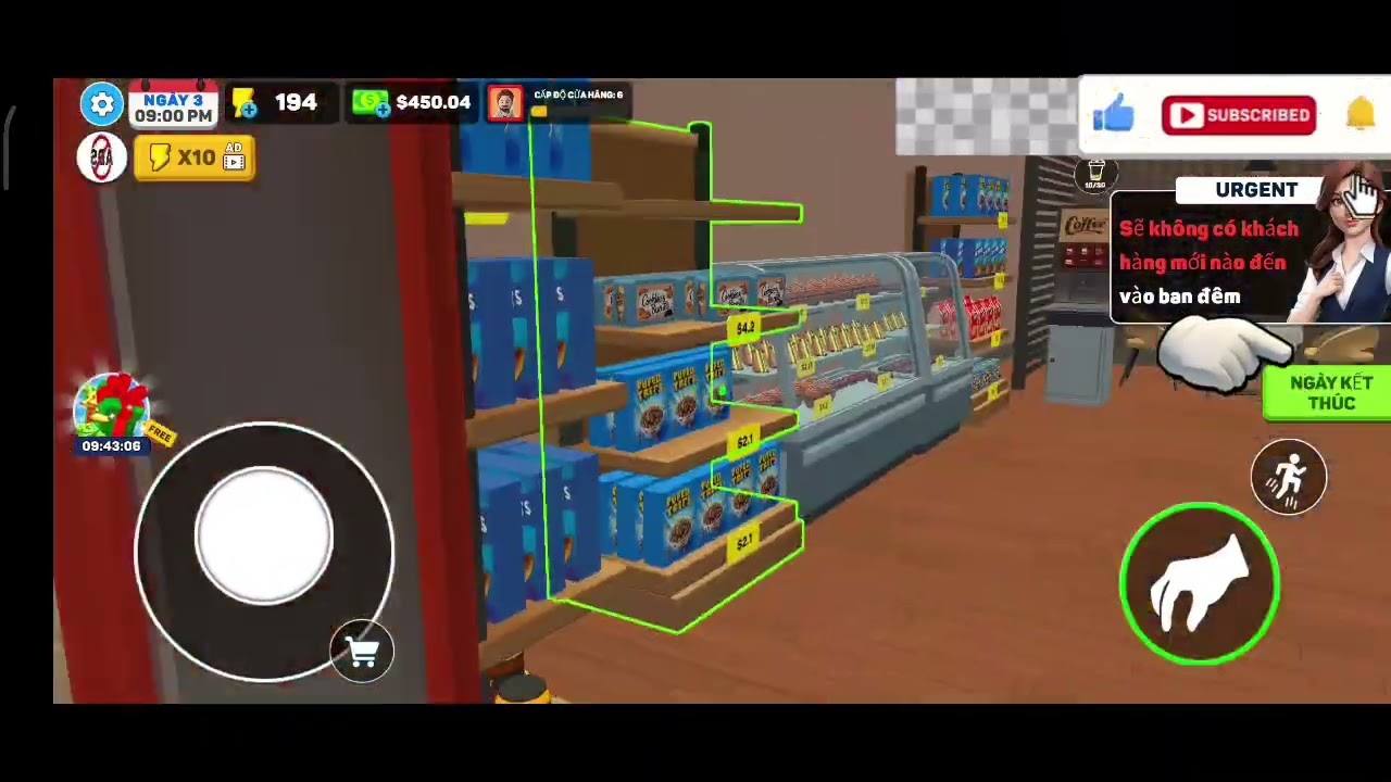 Chúng ta tiếp tục mở tiệm tạp hóa cà phê kép thôi nào!