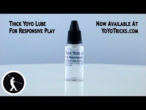 How to use Thick Yoyo Lube on Responsive Yoyos