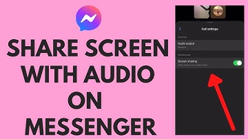 How to Share Screen With Audio in Facebook Messenger (EASY!)